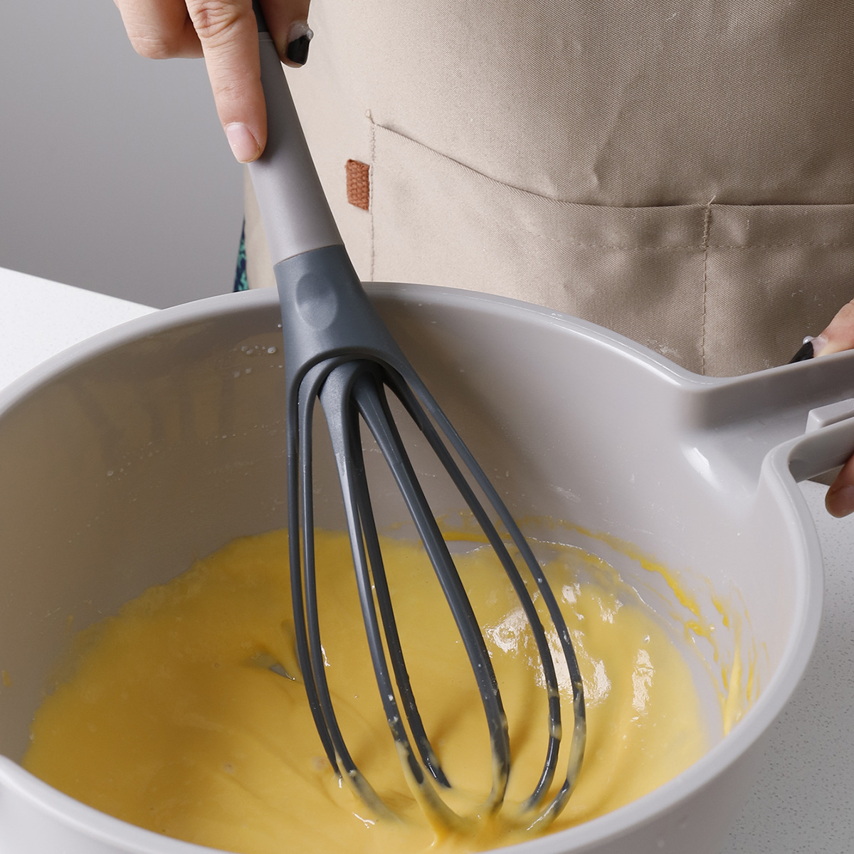 Kitchen Baking Blender - 1 adet Yumurta Çırpıcı Döndürülmüş Yumurta