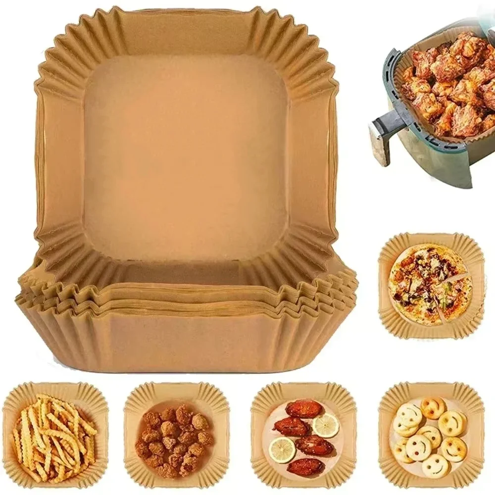 Kitchen Baking Sheets - 50/100 adet hava fritöz özel kağıt