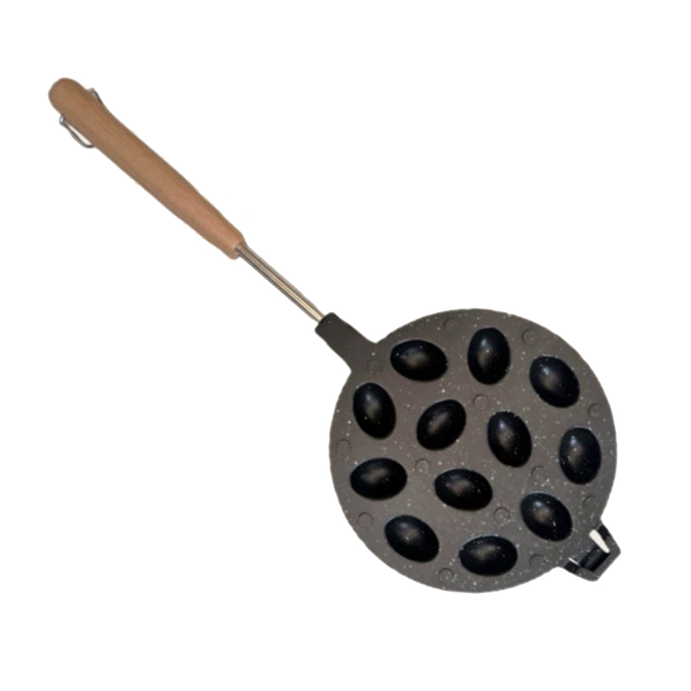 Baking Kitchen At Home - Evde Pişirme 12 Bölmeli Waffle Tavası