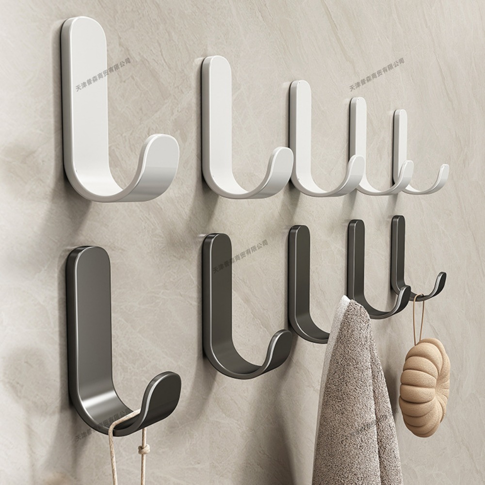 Kitchen Zo - Yumruksuz Yapışkanlı Duvar Kanca Metal Askı