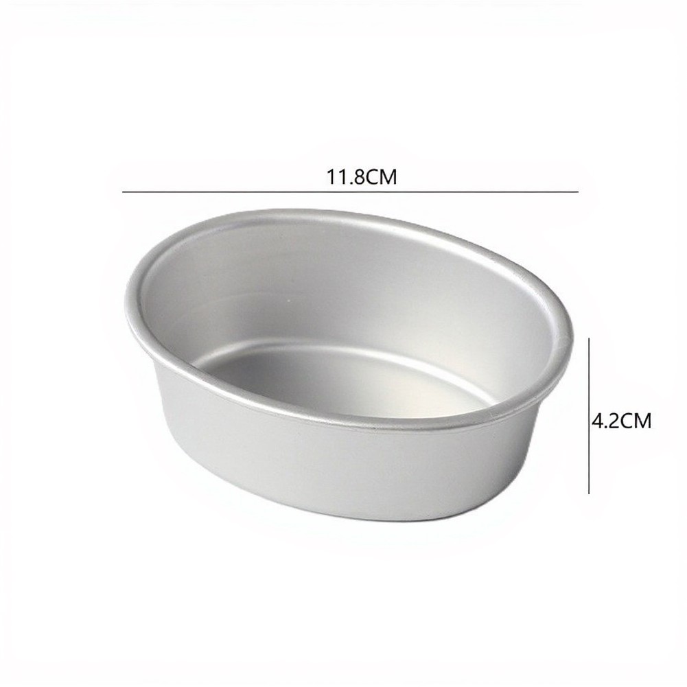 Baking Kitchen At Home - Oval Şekilli Cheesecake Kalıbı 2 Parçalı
