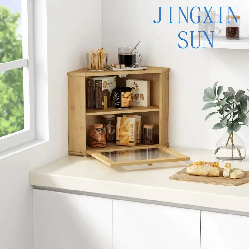 2 Katlı Bambu Köşe Ekmek Kutus - Kitchen Baking Corner incelemesi ve fiyatı