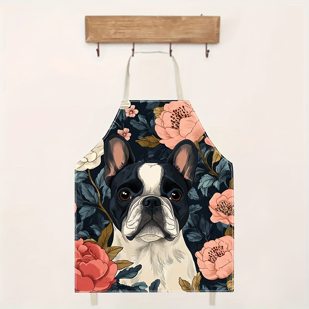 Fransız Bulldog Çiçek Desenli  - Baking Kitchen Design Ideas incelemesi ve fiyatı