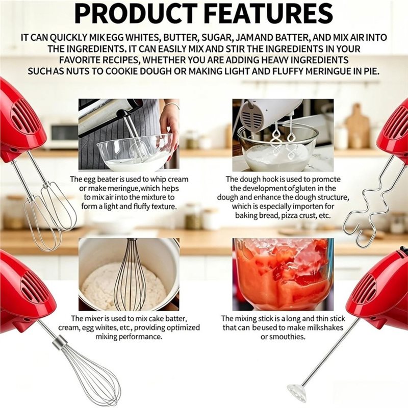 KEOL-El Mikseri Aparatları Kit - Kitchenaid Mixer Hand Mixer incelemesi ve fiyatı