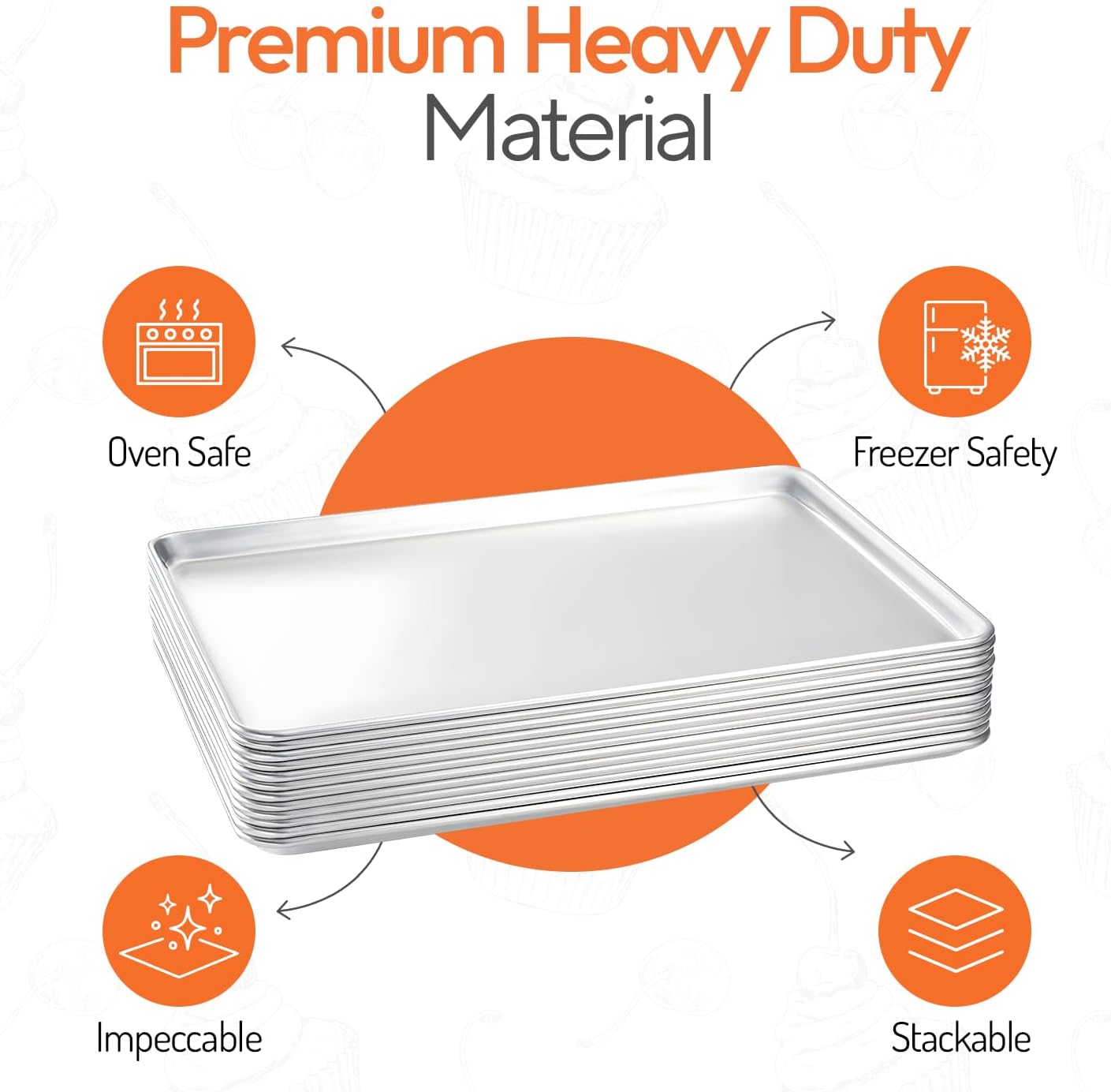 Tam Boy Ticari Alüminyum Fırın - Kitchen Baking Sheets incelemesi ve fiyatı